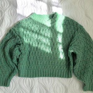 Target Green Knitted Sweater